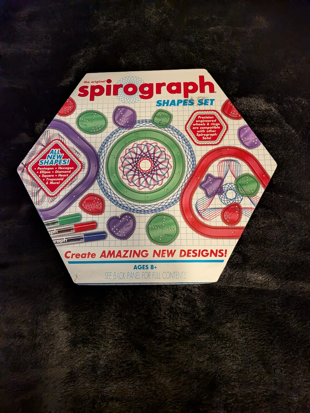 Drawing Toy Kit in Green and Blue